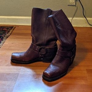 Frye Women's Harness Motorcycle Boots